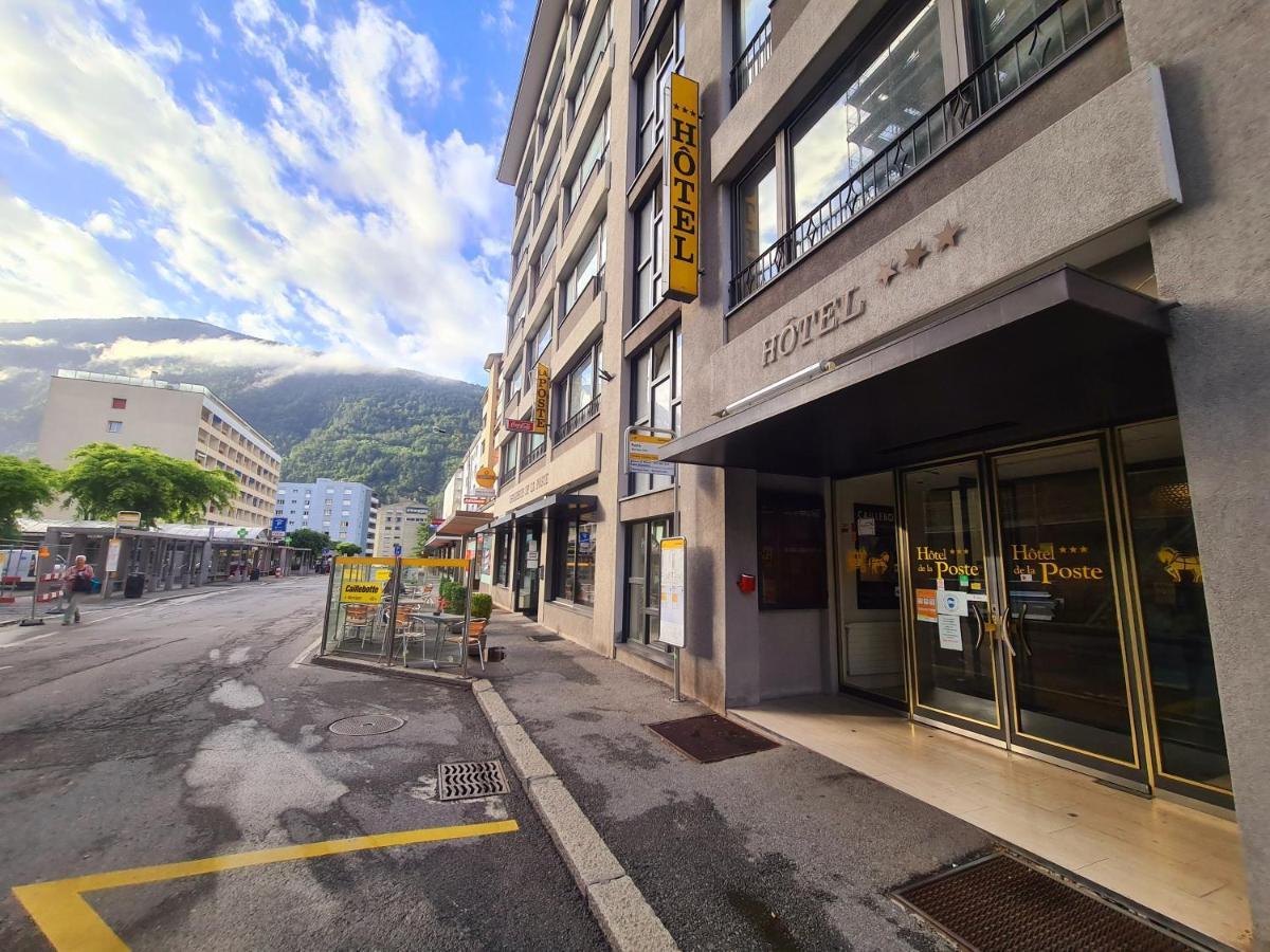 Hôtel de la Poste Martigny Exterior foto